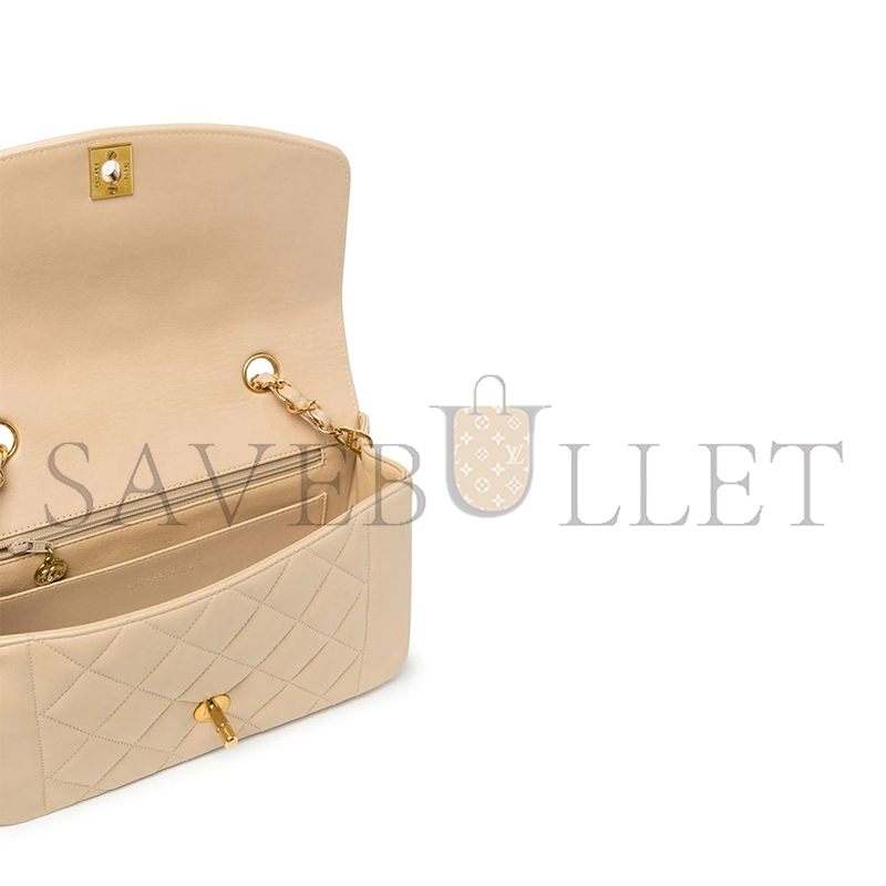 CHANEL SMALL DIANA SHOULDER BAG (22*14.5*7cm)